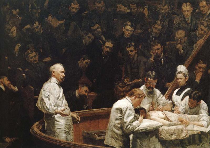 Thomas Eakins Hayes Agnew Operation Clinical oil painting picture